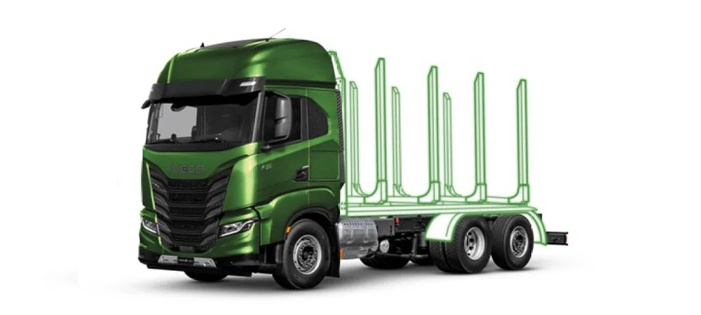 Лісовоз та сортиментовоз